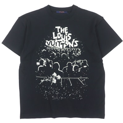 未使用品 ルイヴィトン 半袖Tシャツ ブラック メンズ S