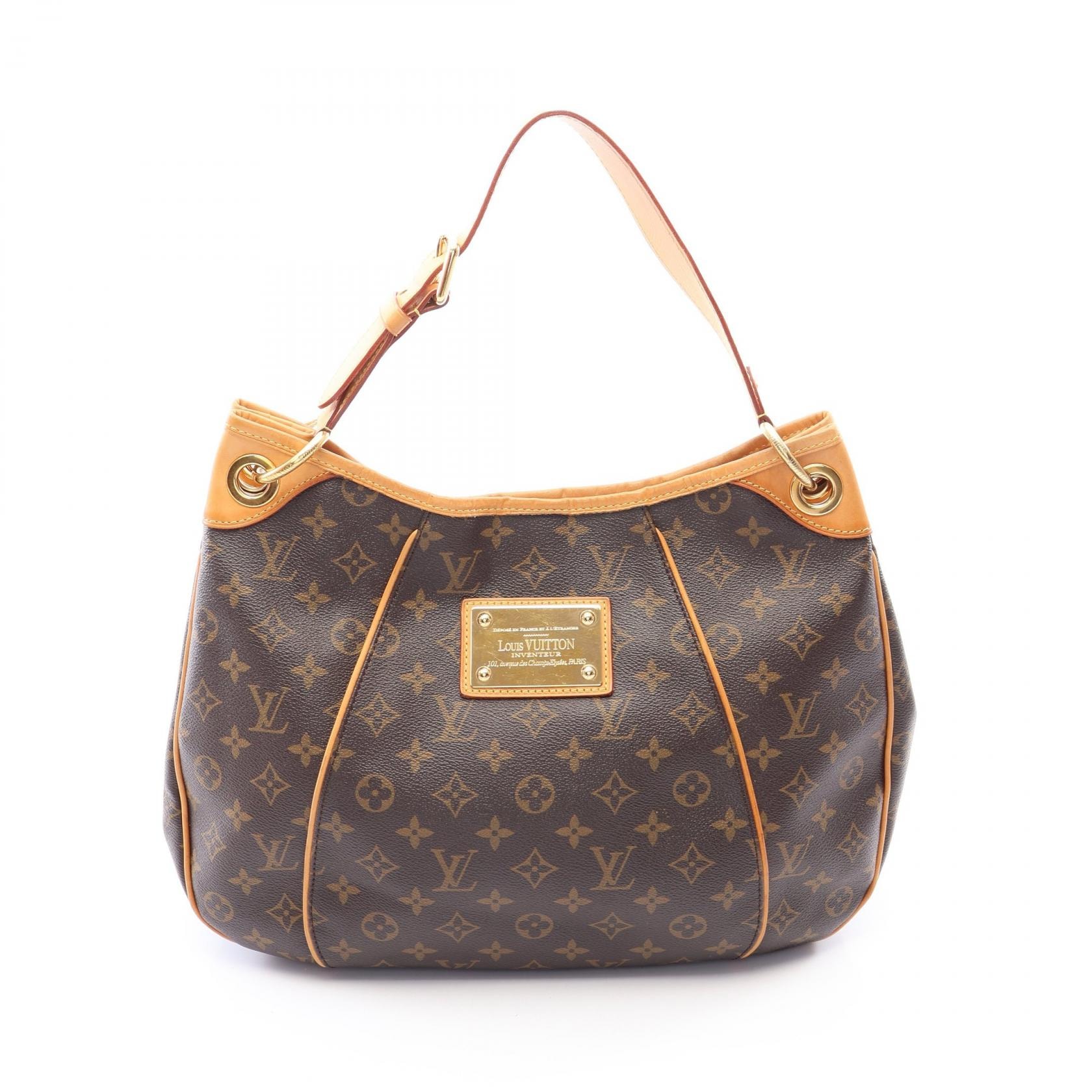ルイ・ヴィトン LOUIS VUITTON ガリエラPM ショルダーバッグ バッグ PVCコーティングキャンバス レザー モノグラム レディース ブラウン系 M56382 【中古】
