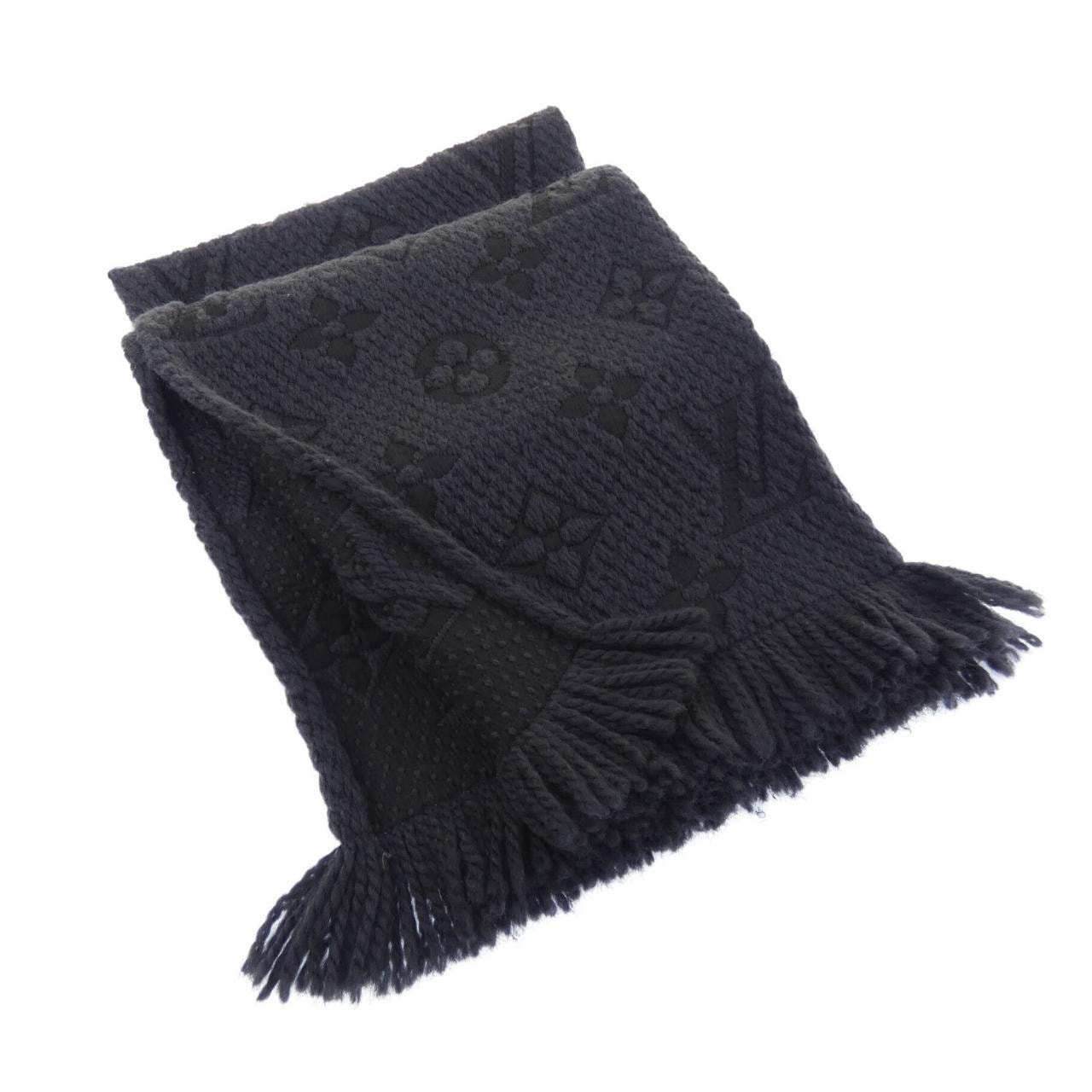 ルイヴィトン LOUIS VUITTON エシャルプ ロゴマニア M72431 MUFFLER
