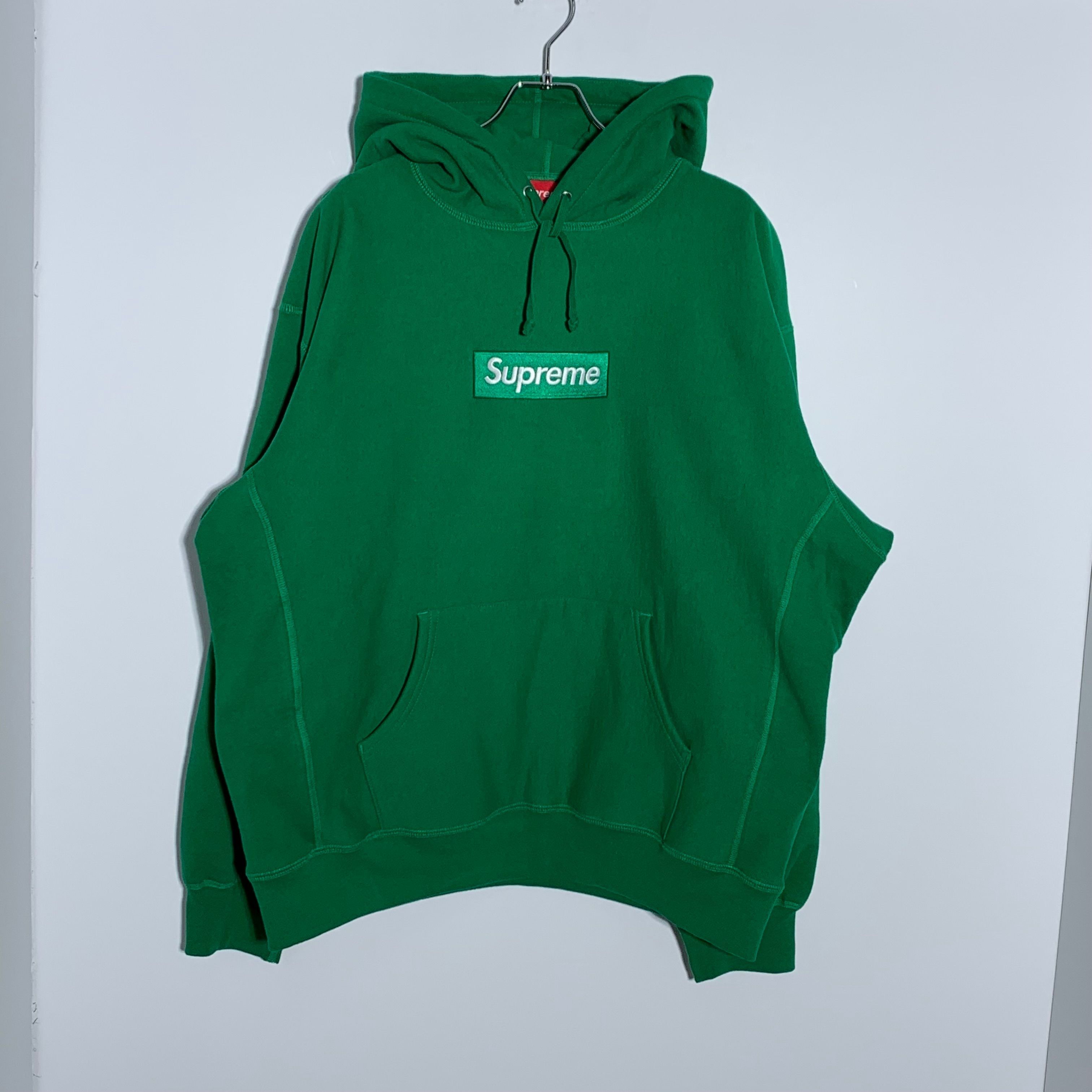 Supreme Box Logo Hooded Sweatshirt "Green" (24FW)