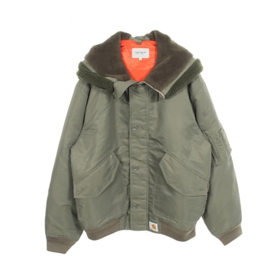 カーハートダブリューアイピー Carhartt WIP HOODED OLTERA BOMBER フード付き ブルゾン 衣料品 アウター ナイロン メンズ カーキ系 I0353093GSXXXL 【新品】
