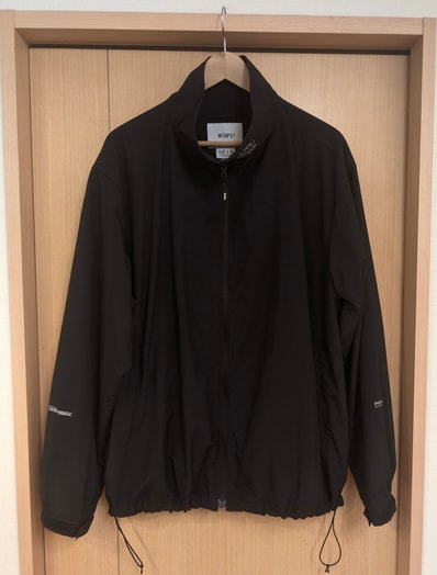 WTAPS Track / Jacket / Nylon Tussah Pertex "Black"