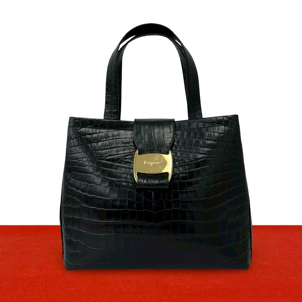 B (目立った傷や汚れなし)】Salvatore Ferragamo サルヴァトーレ