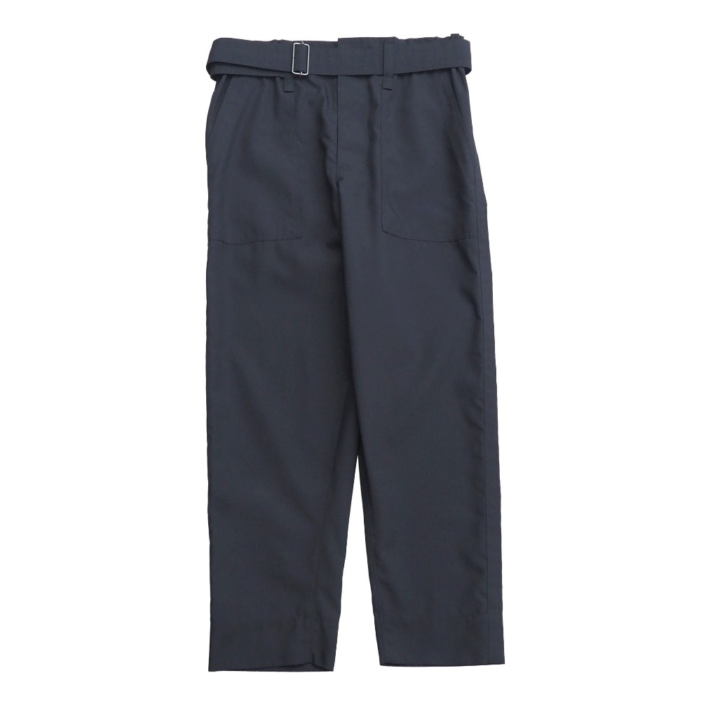 ISSEY MIYAKE MEN イッセイミヤケ メン パンツ サイズ2 ベルト付 スラックス テーパードパンツ ブランド古着【中古】20260608/RA9693