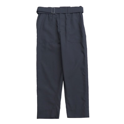 ISSEY MIYAKE MEN イッセイミヤケ メン パンツ サイズ2 ベルト付 スラックス テーパードパンツ ブランド古着【中古】20260608/RA9693