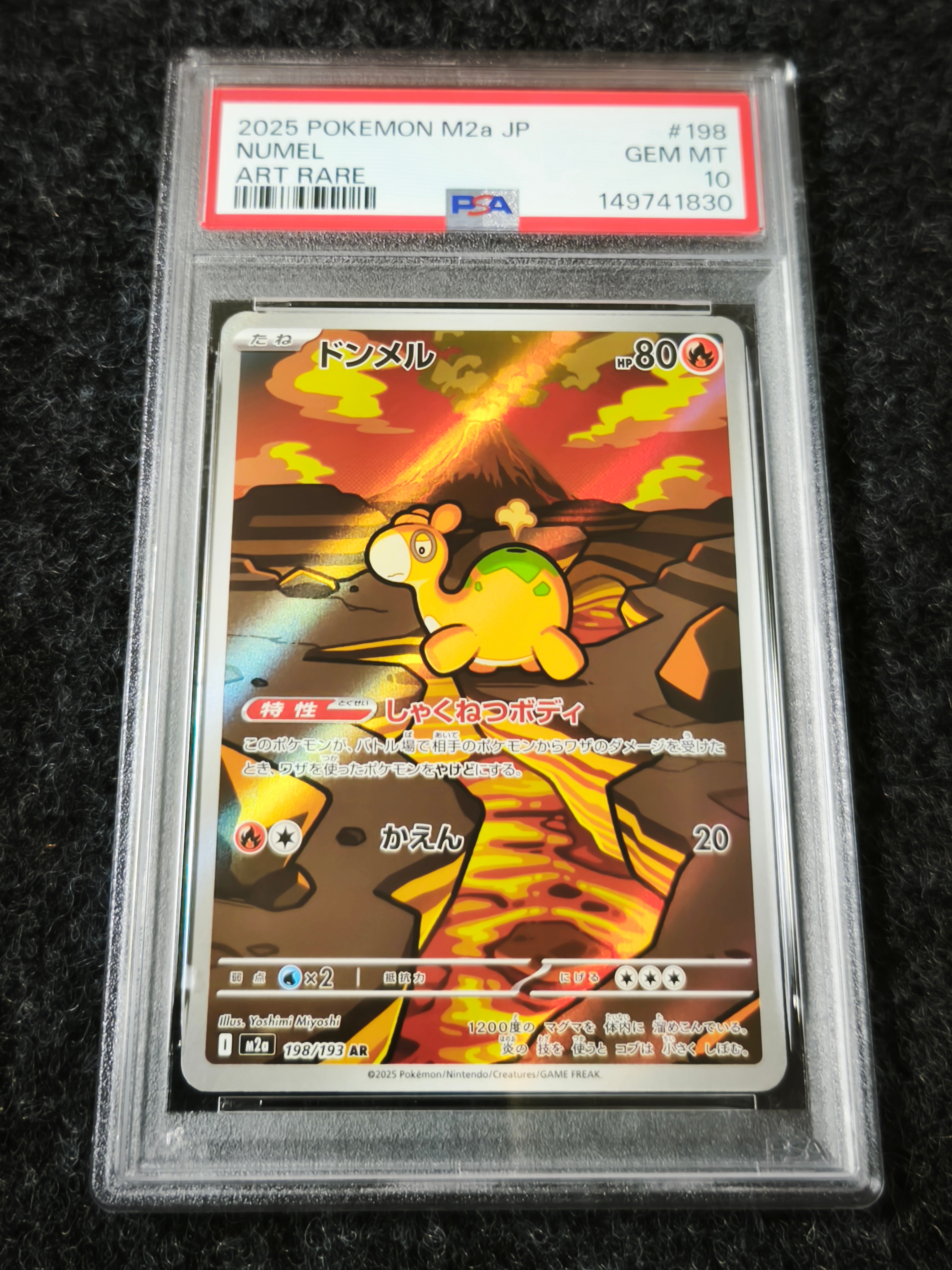 PSA10】ドンメル AR [M2a 198/193](ハイクラスパック「MEGAドリームex