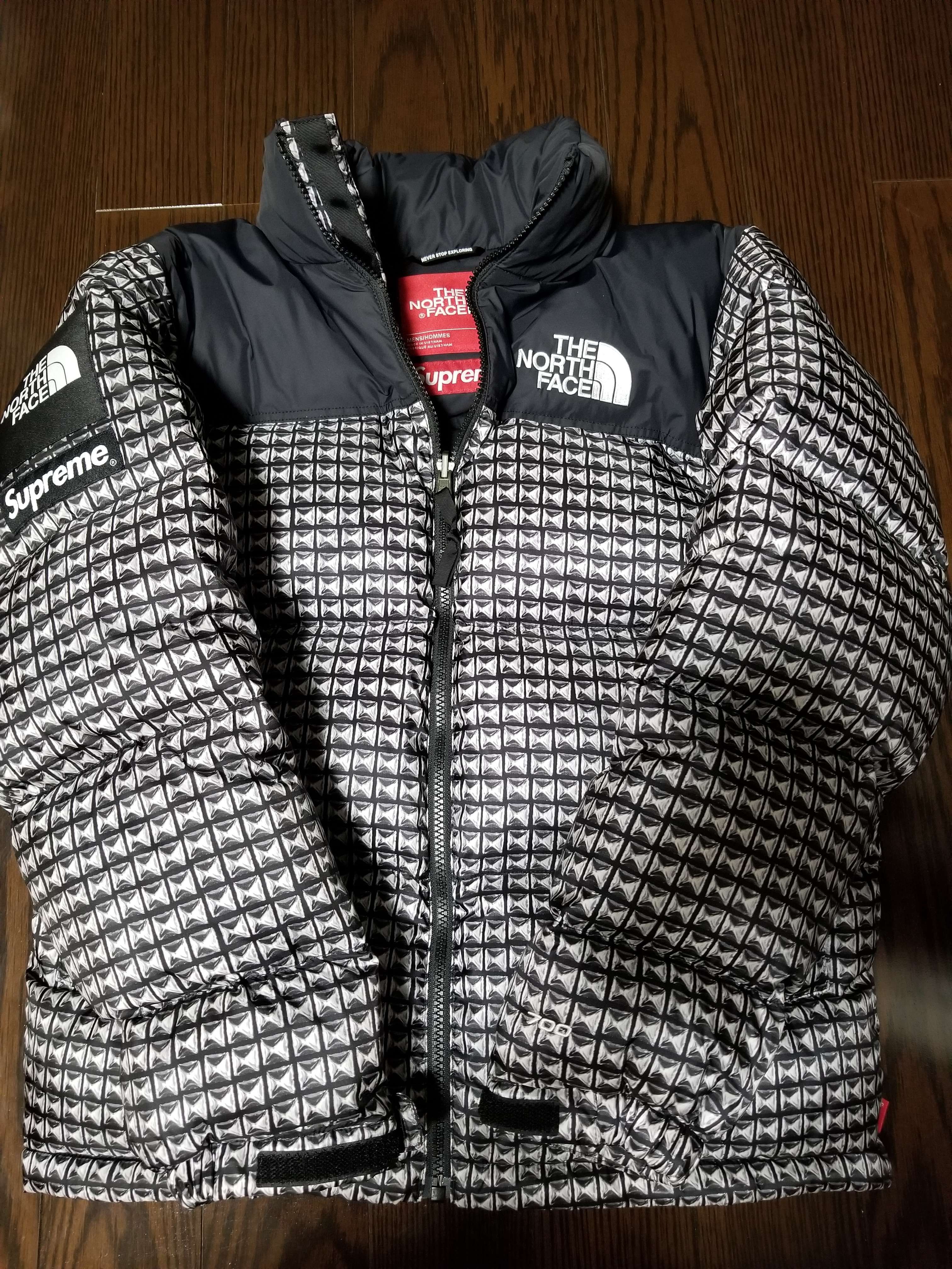 Supreme x The North Face Studded Nuptse Jacket "Black"