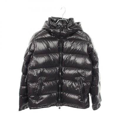 モンクレール MONCLER MAYA ダウンジャケット 衣料品 アウター ナイロン メンズ ブラック系 4036605 【中古】