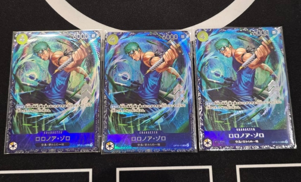 ロロノア・ゾロ SR :上位記念品 [OP15-113](プロモーションカード「フラッグシップバトル 2026年7月」)