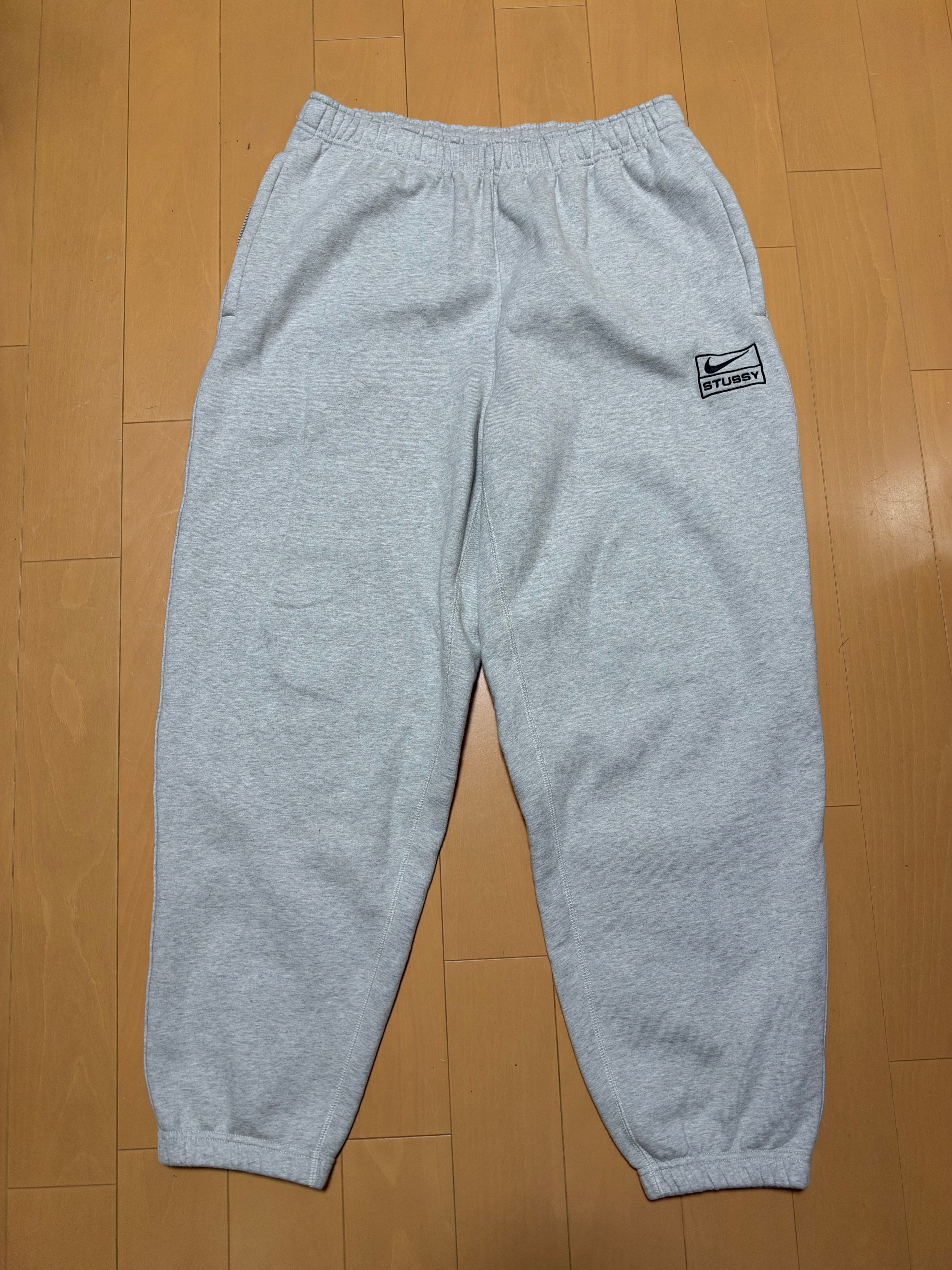Stussy x Nike Fleece Pant "Grey Heather" (US Size) FN5231-050