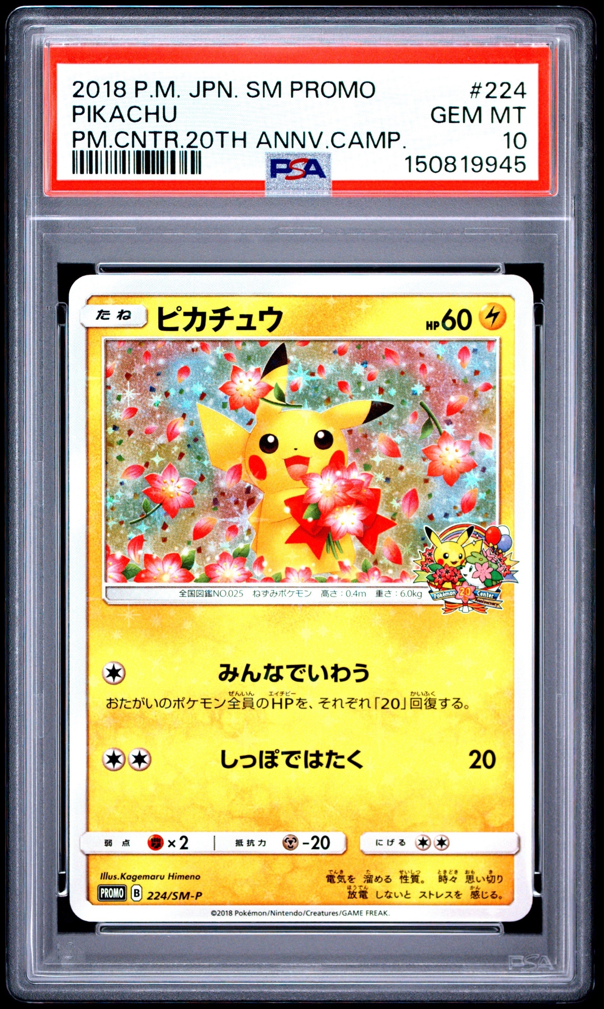 ピカチュウ: プロモ[SM-P 224](プロモーションカード「SM-P」)の新品