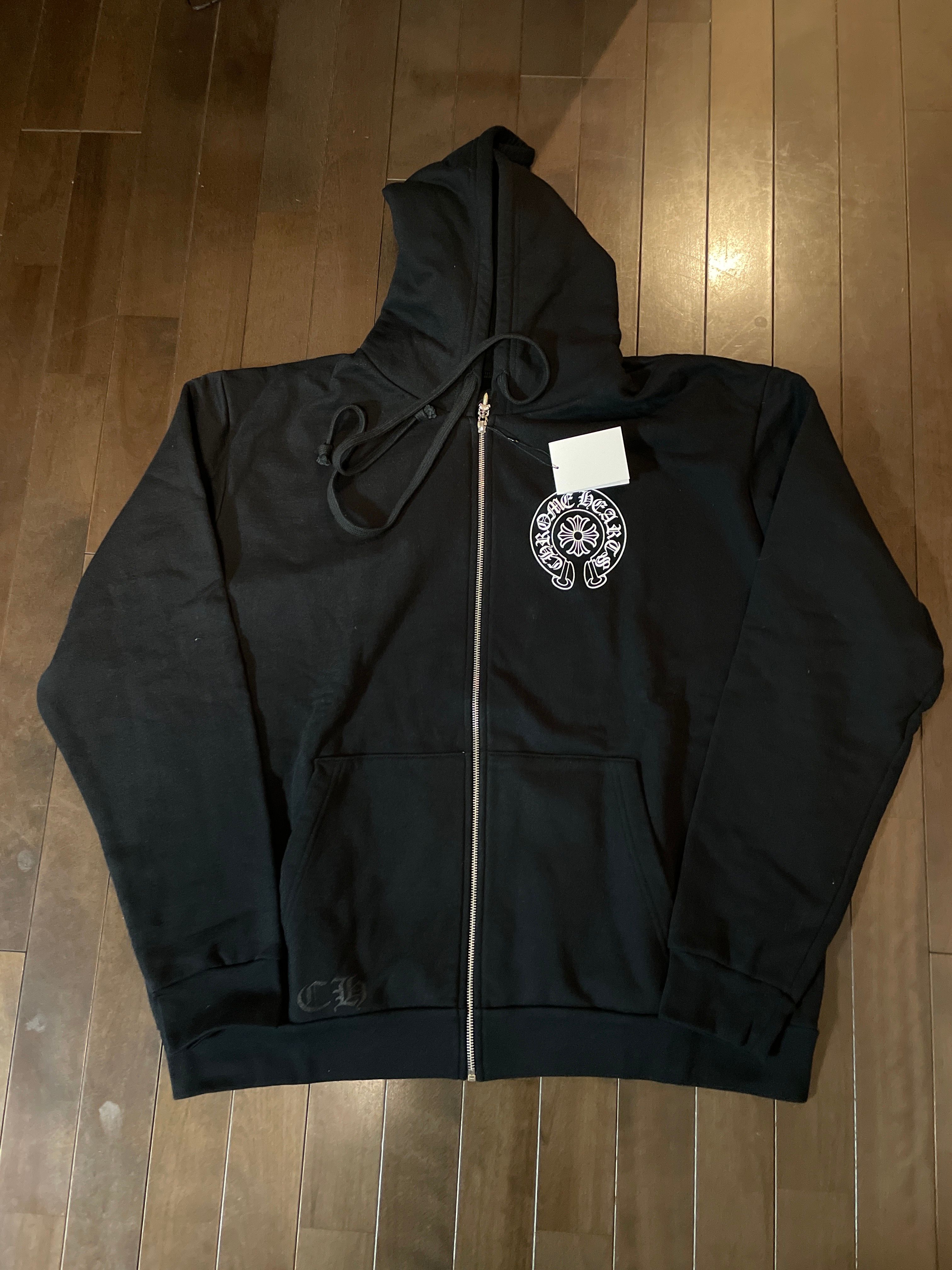 クロムハーツ 東京限定エクスクルーシブ ホースシュージップアップフーディー