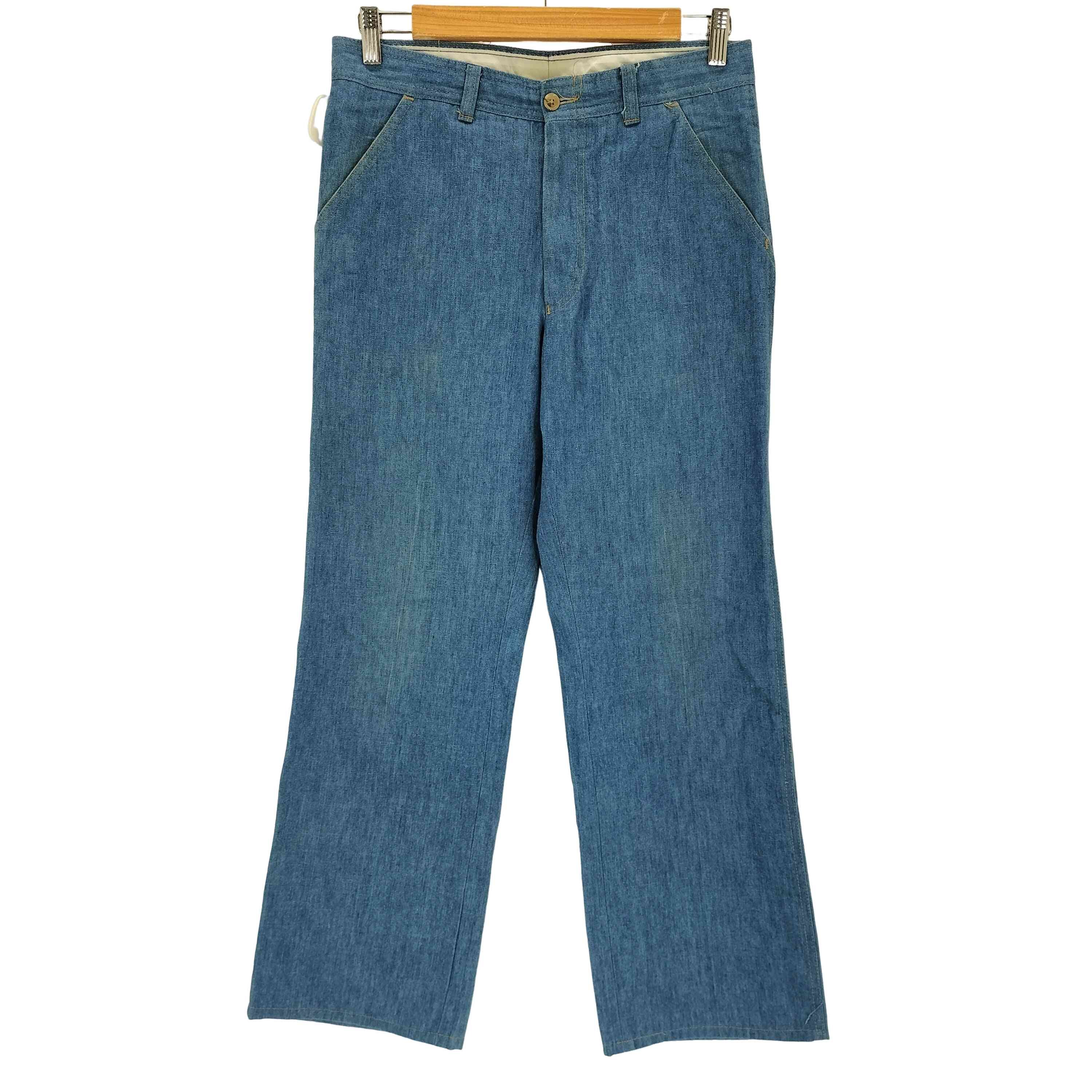 70s PANATELA ロケットTALON デニムスラックス【1138224634028】