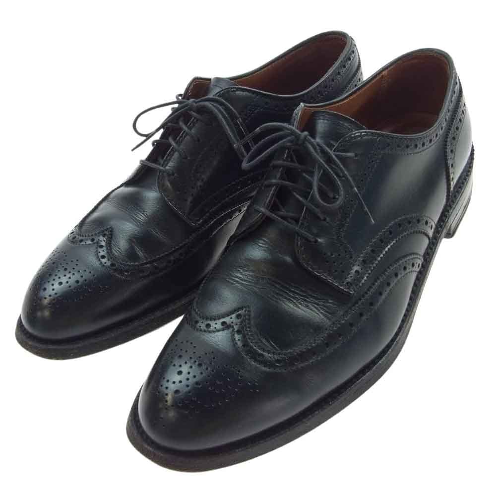 ALDEN オールデン その他靴 967 Wing-Tip ウィングチップ アバディーン カーフ シューズ ブラック系 7【中古】