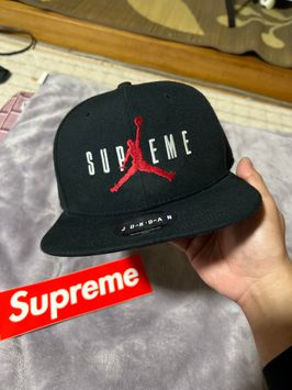 Supreme NIKE Air Jordan 6-Panel Cap