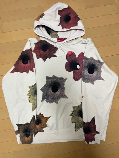 Supreme Nate Lowman Hooded Sweatshirt "Natural"