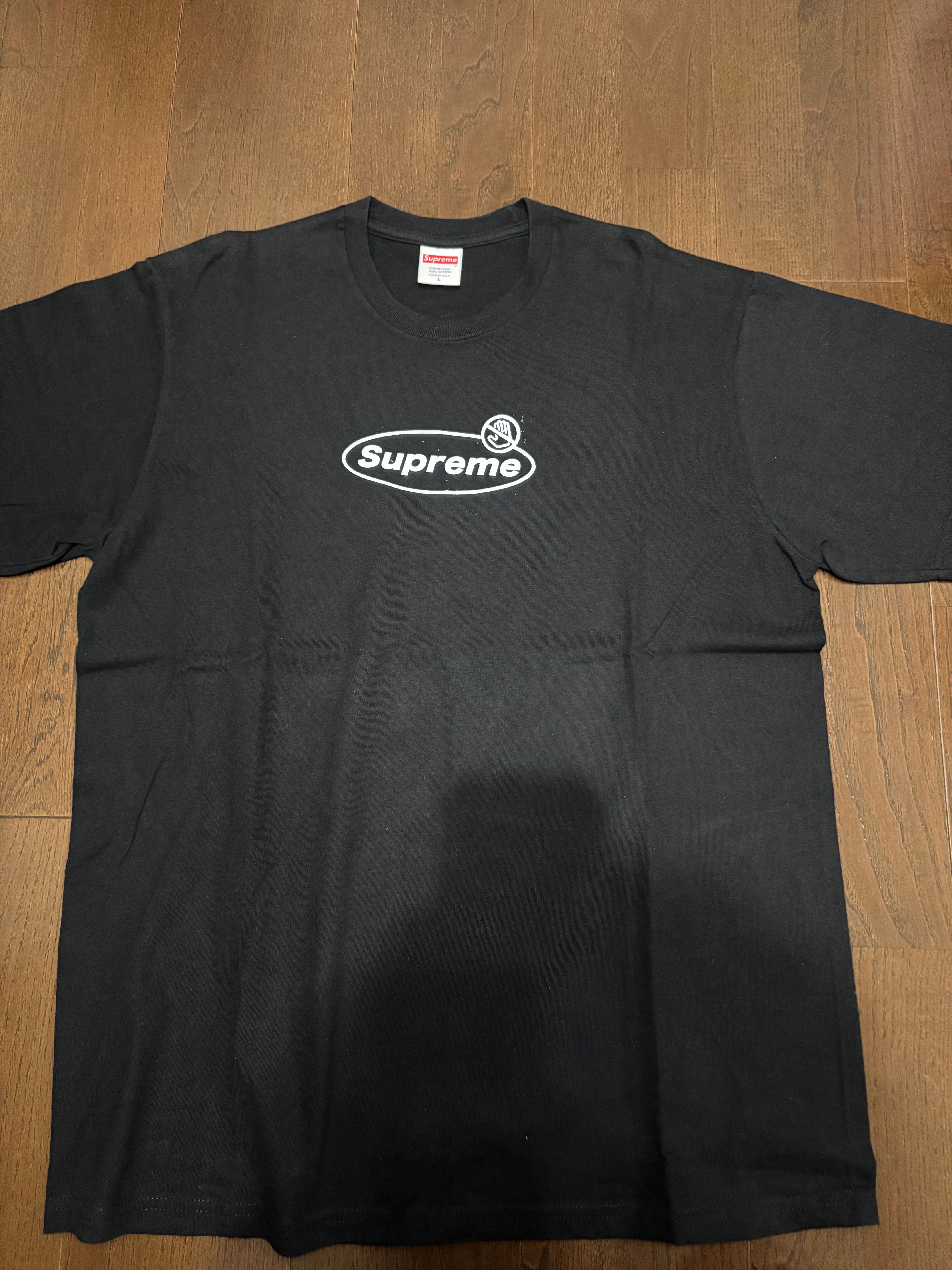 Supreme Warning Tee "Black"
