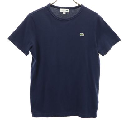 LACOSTE ラコステ 日本製 半袖 Tシャツ 2 ネイビー