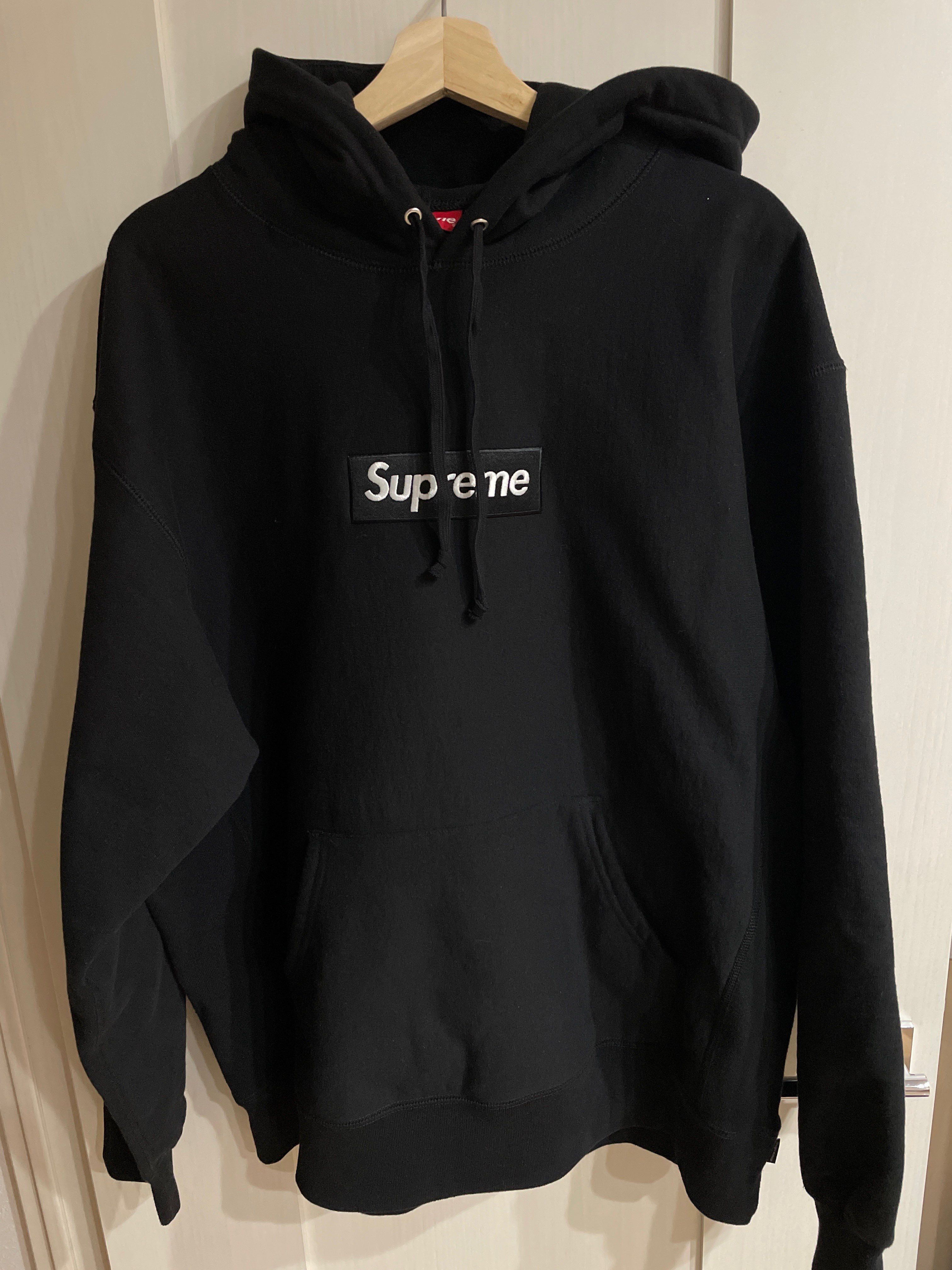 Supreme Box Logo Hooded Sweatshirt "Black" (21FW)