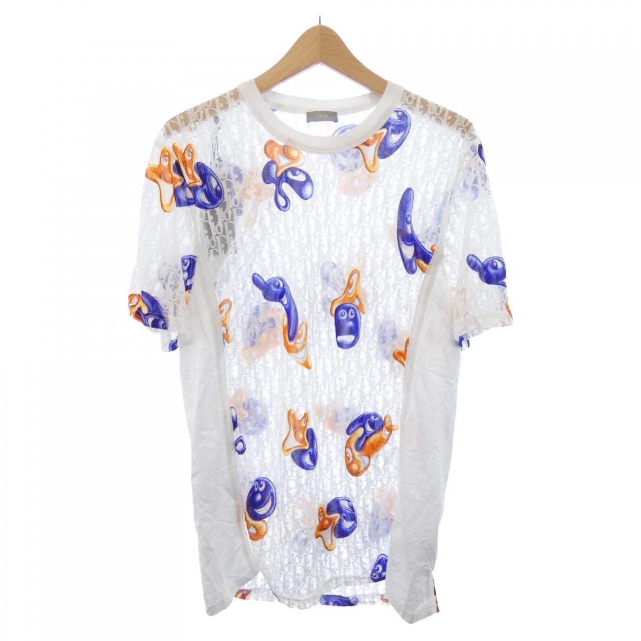 ディオール DIOR ケニーシャーフ KENNY SCHARF オブリーク OBLIQUE 193J653A0702 Tシャツ