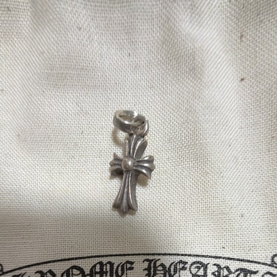 Chrome Hearts Cross Baby Fat Charm "Silver"