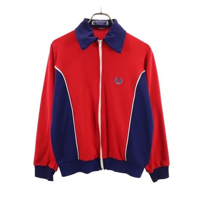 FRED PERRY フレッドペリー 90s トラックジャケット S レッド系