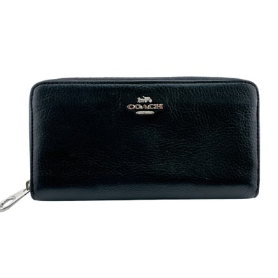 コーチ COACH 長財布 マディソン ラウンドファスナー ブラック