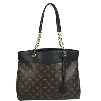 ルイヴィトン LOUIS VUITTON パラスショッパー M51198 モノグラム トートバッグ 肩掛け カバン Wチェーン ショルダーバッグ モノグラムキャンバス ブラウン