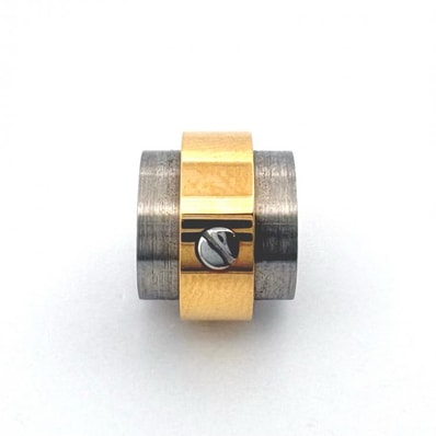カルティエ K18YG サントス100 ペンダントトップ 750 ゴールド シルバー CARTIER 正規品【鑑定済み】