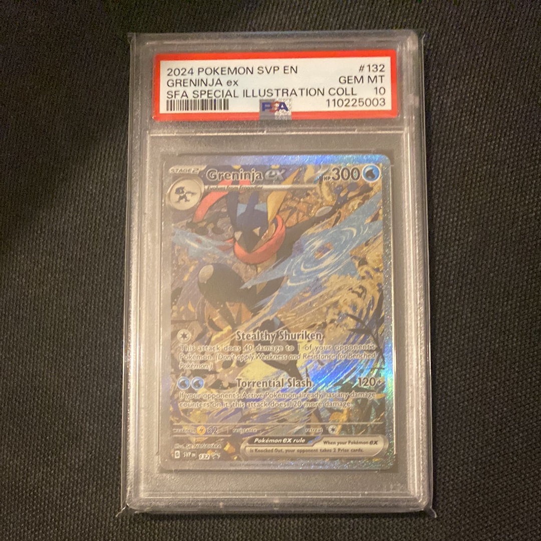 ゲッコウガex P [SVP EN 132]【英語版】(スカーレット&バイオレット「シュラウデッドフェイブル ゲッコウガex スペシャルイラストレーション コレクション」)