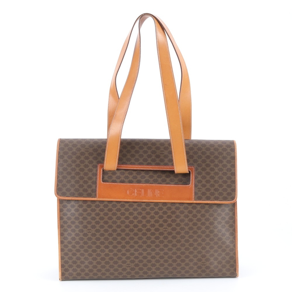 ■美品 セリーヌ マカダムトート バッグ