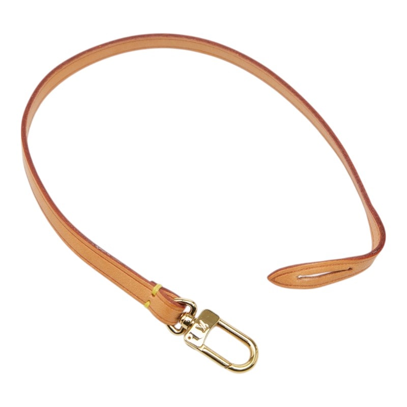 ルイ ヴィトン M51980用 レザーストラップ ベージュ ヌメ革 レディース LOUIS VUITTON 【中古】