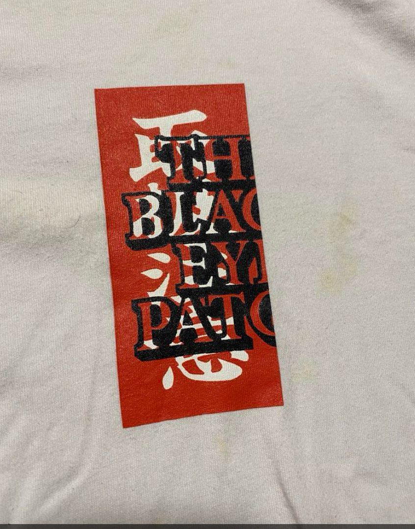 Black Eye Patch Handle With Care Tee "White"