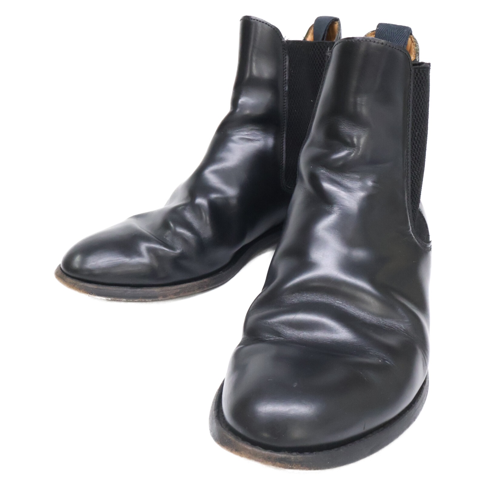 サンダース 1864B WELFIT サイドゴア チェルシーブーツ 8 1/2