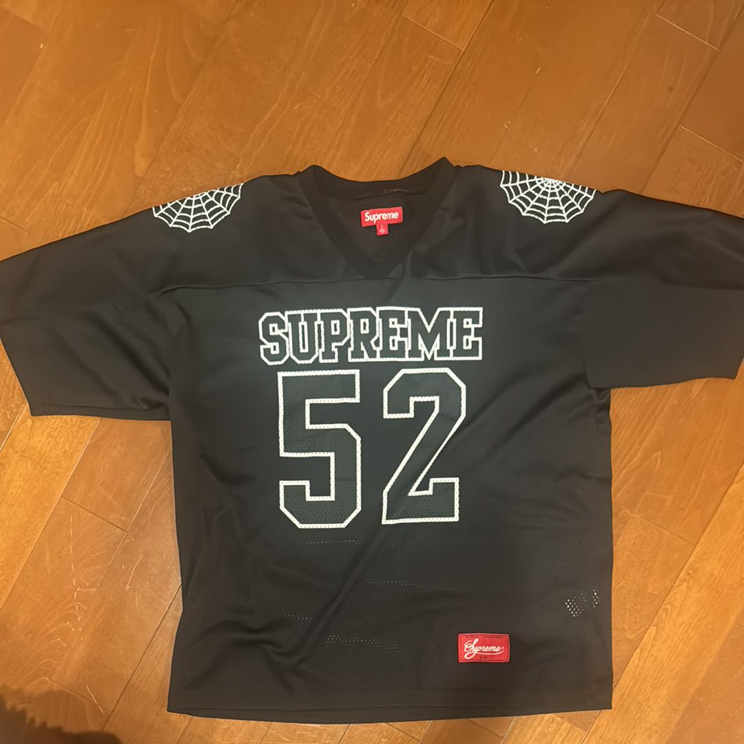 Supreme Spiderweb Football Jersey 