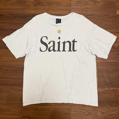 SAINT Mxxxxxx SS Tee/Heart Saint "White" SM-A23-0000-005