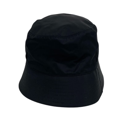 プラダ PRADA ハット ポリアミド バケットハット 2HC282 ブラック