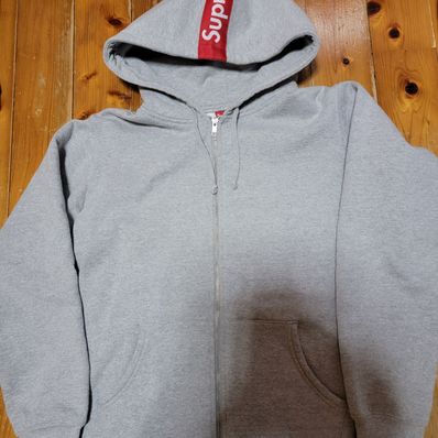 Supreme 14AW Tape Logo Zip Up パーカー