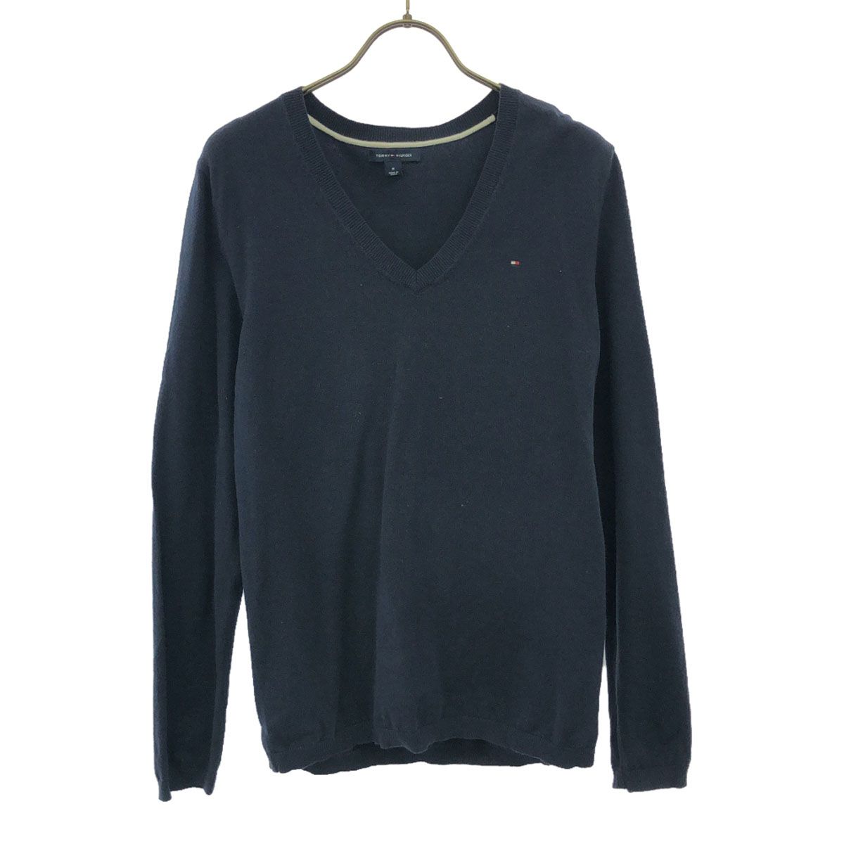TOMMY HILFIGER 長袖 Vネック ニット