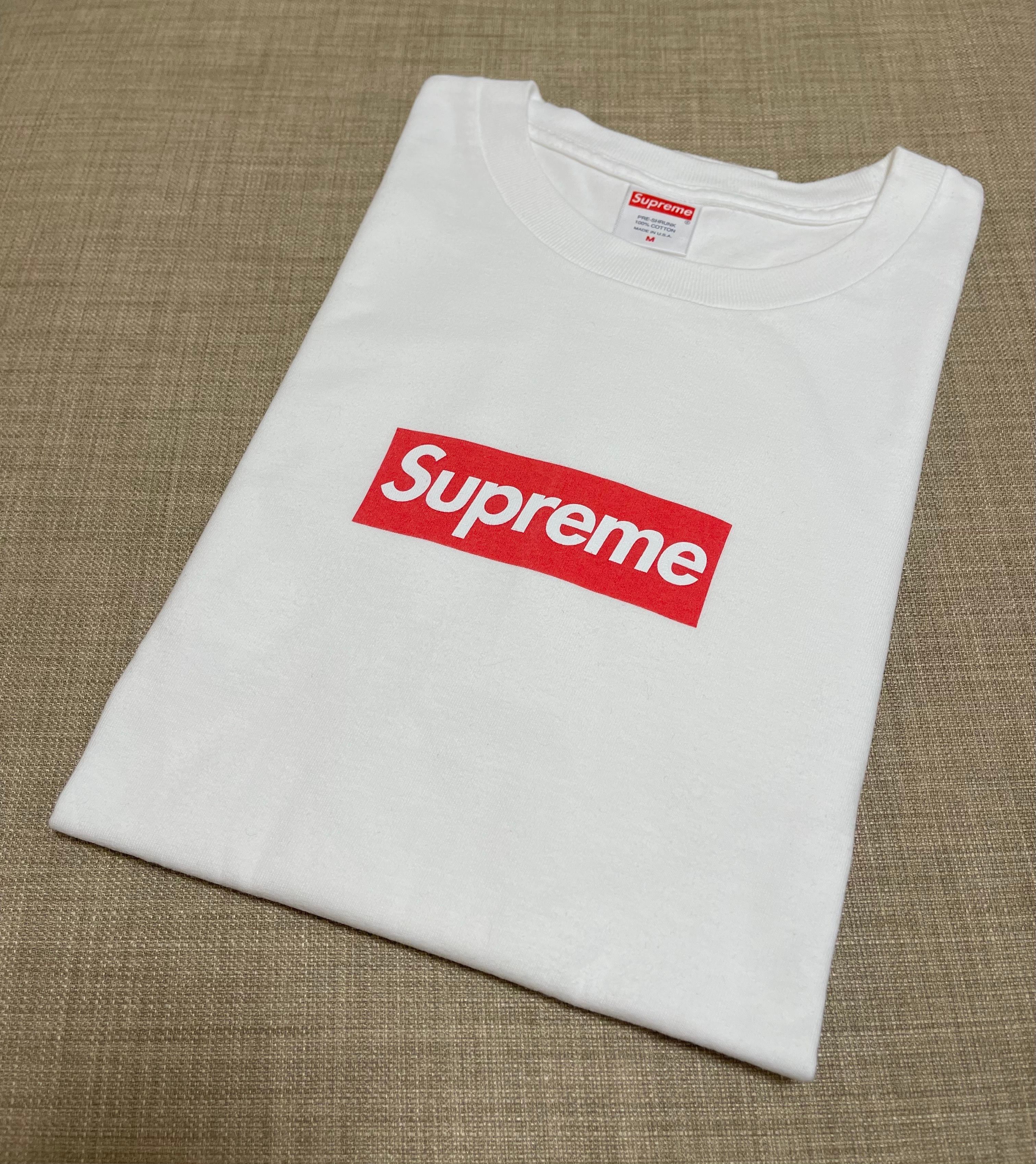 Supreme Box Logo L/S Tee "White"