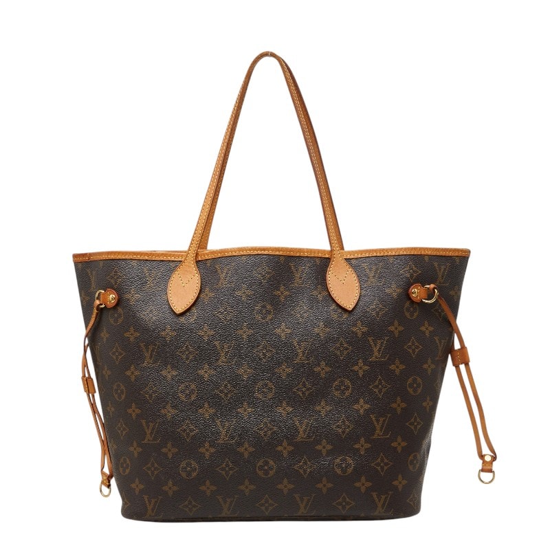ルイ ヴィトン モノグラム ネヴァーフルMM ショルダーバッグ トートバッグ M40156 ブラウン PVC レザー レディース LOUIS VUITTON 【中古】