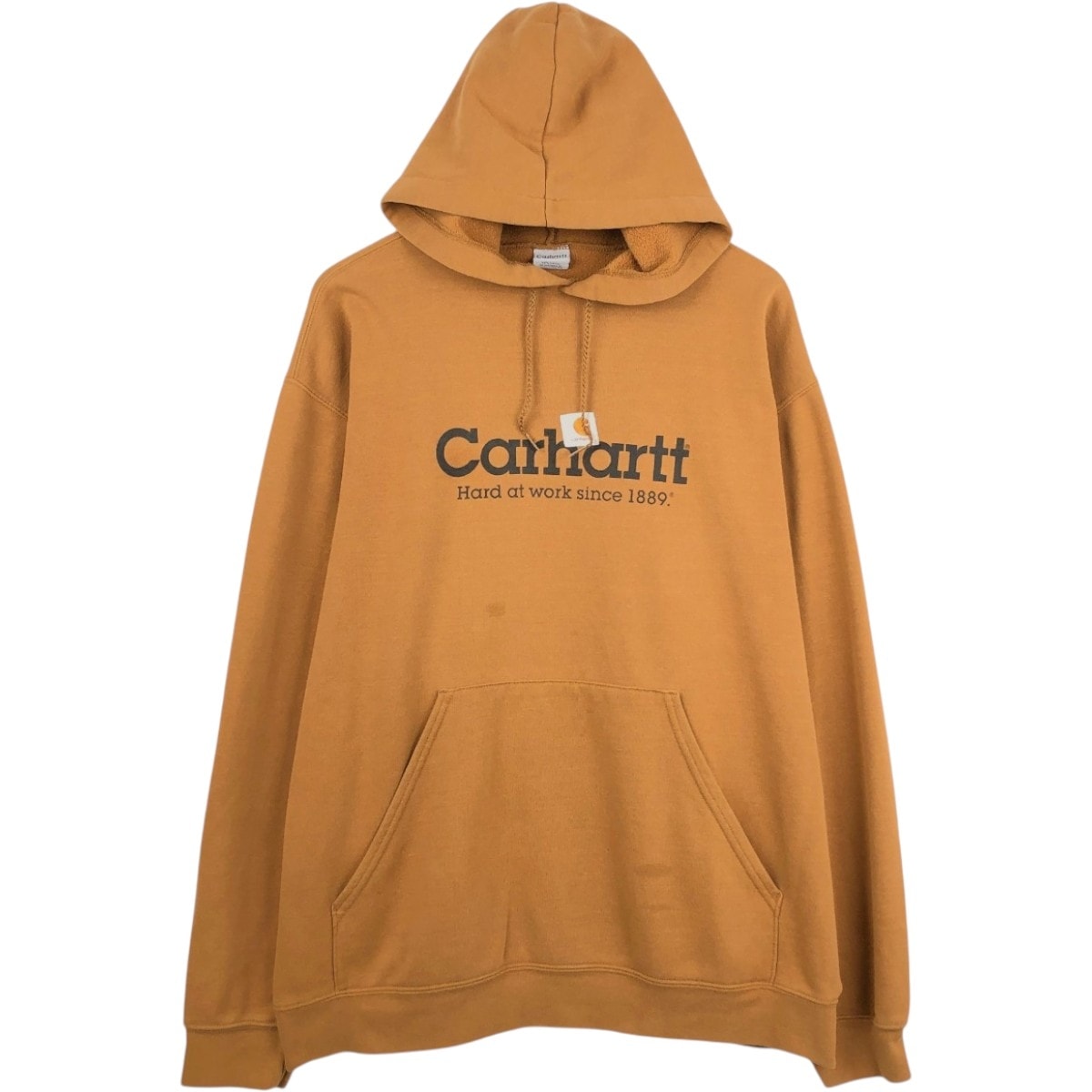 古着 カーハート Carhartt 旧ロゴ スウェットプルオーバーパーカー メンズXL相当/eaa671685