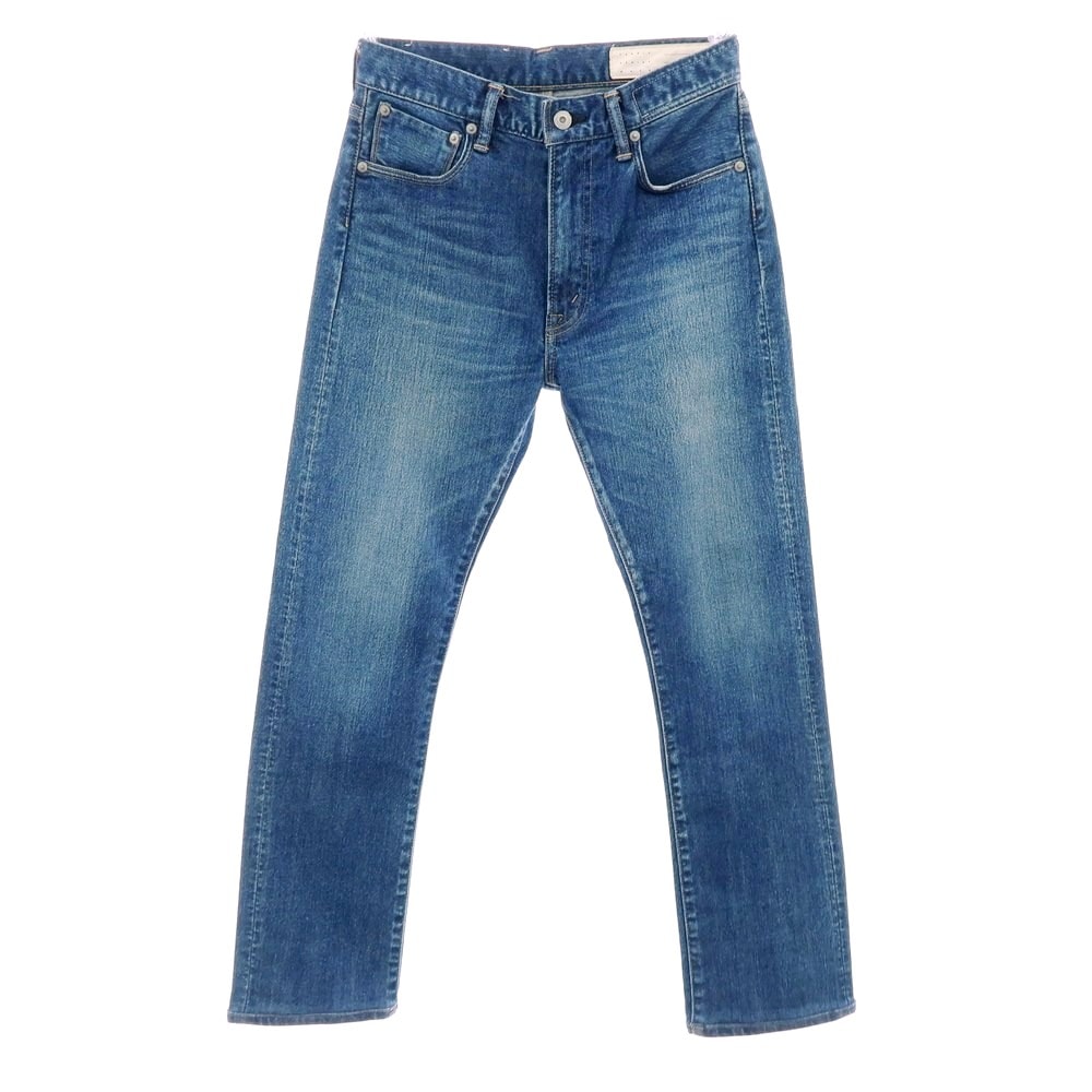 【中古】クロ KURO ストレッチ コットン デニムパンツ ジーンズ ブルー【サイズ28】【メンズ】