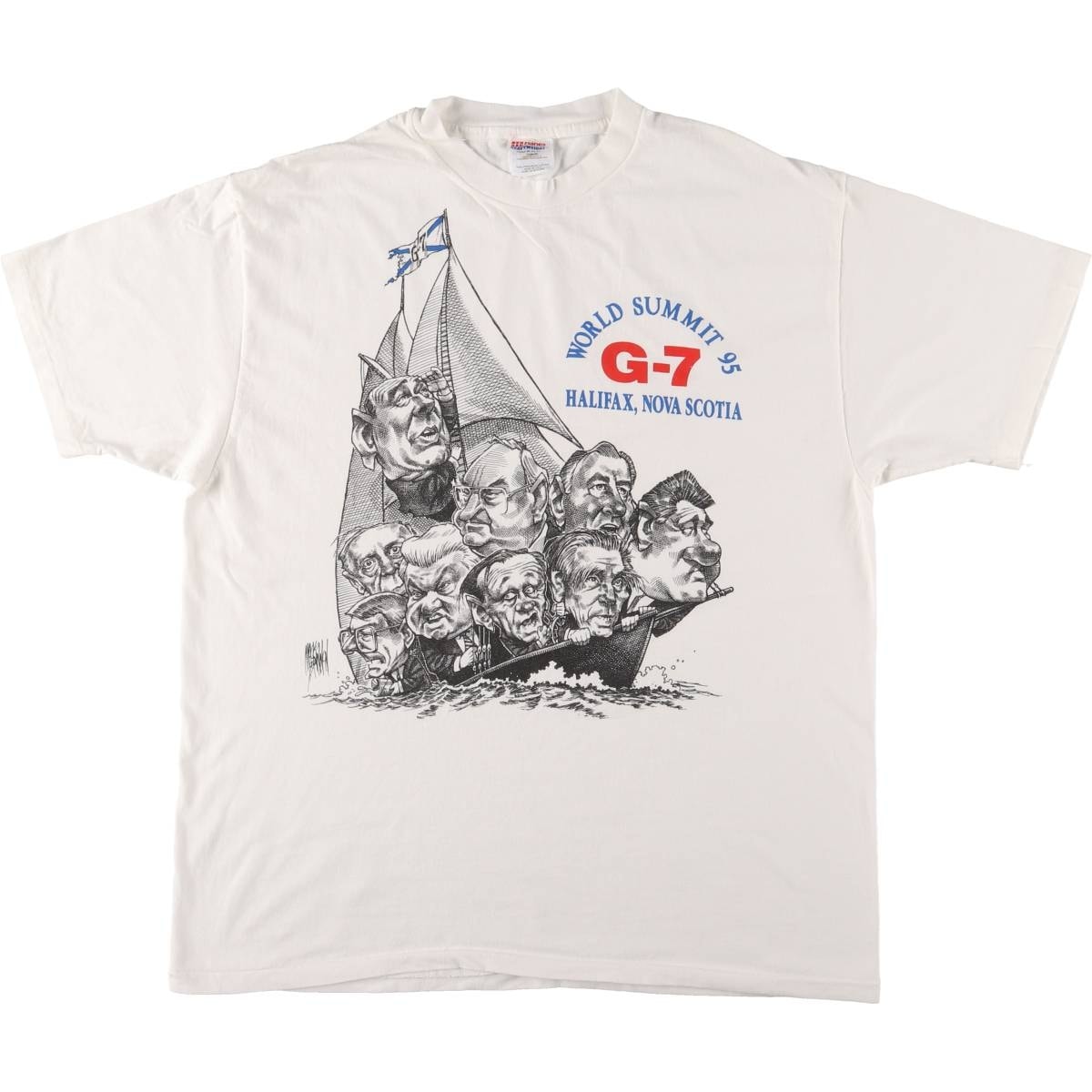 古着 90年代 ヘインズ Hanes HEAVYWEIGHT 偉人Tシャツ USA製 メンズXL相当 ヴィンテージ/eaa557219