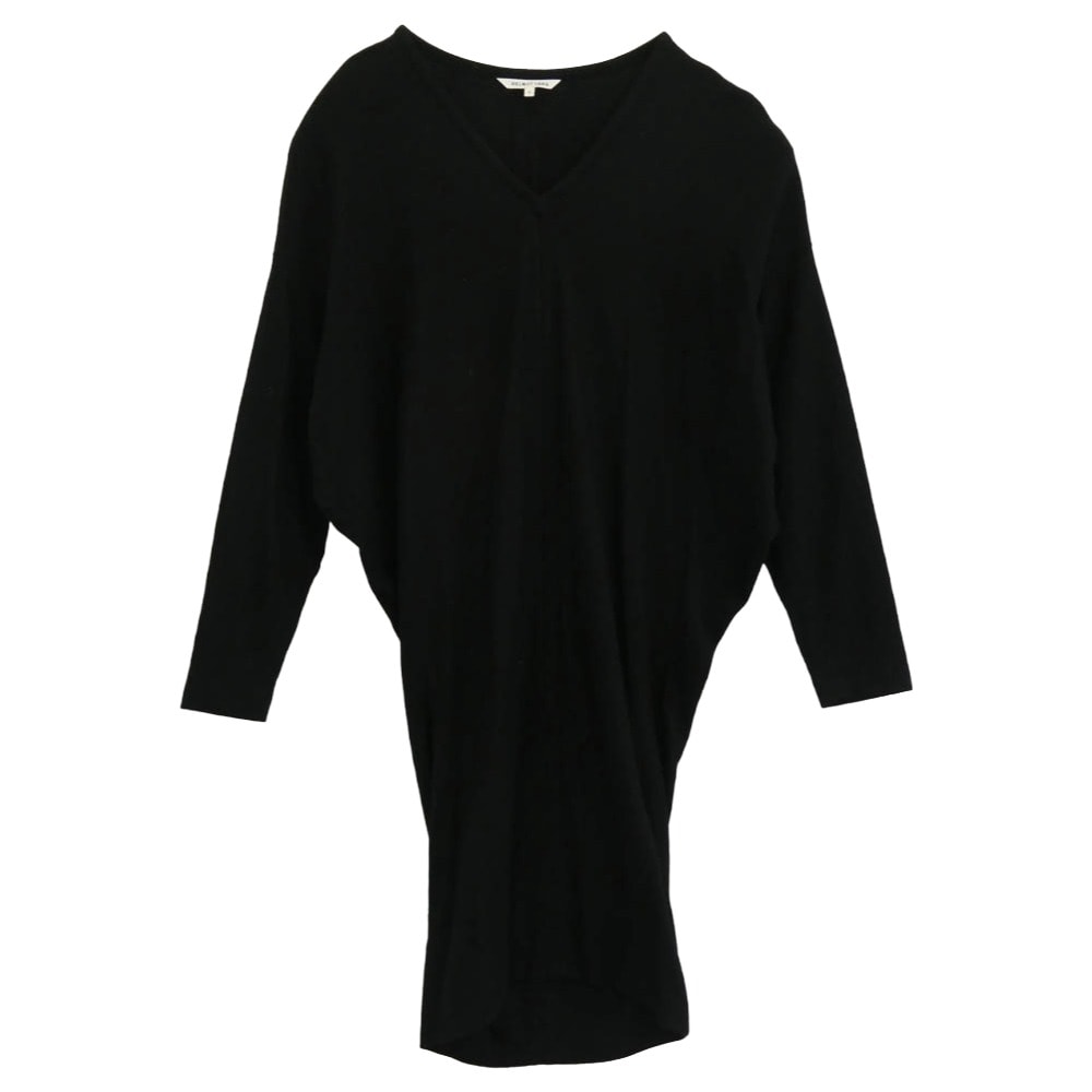 HELMUT LANG ヘルムートラング ワンピース 16-7405500-050-902 ニット 変形 ワンピース ブラック系 S【中古】