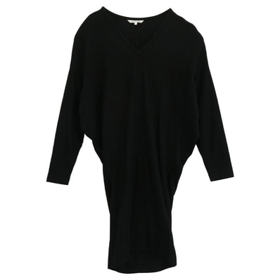 HELMUT LANG ヘルムートラング ワンピース 16-7405500-050-902 ニット 変形 ワンピース ブラック系 S【中古】