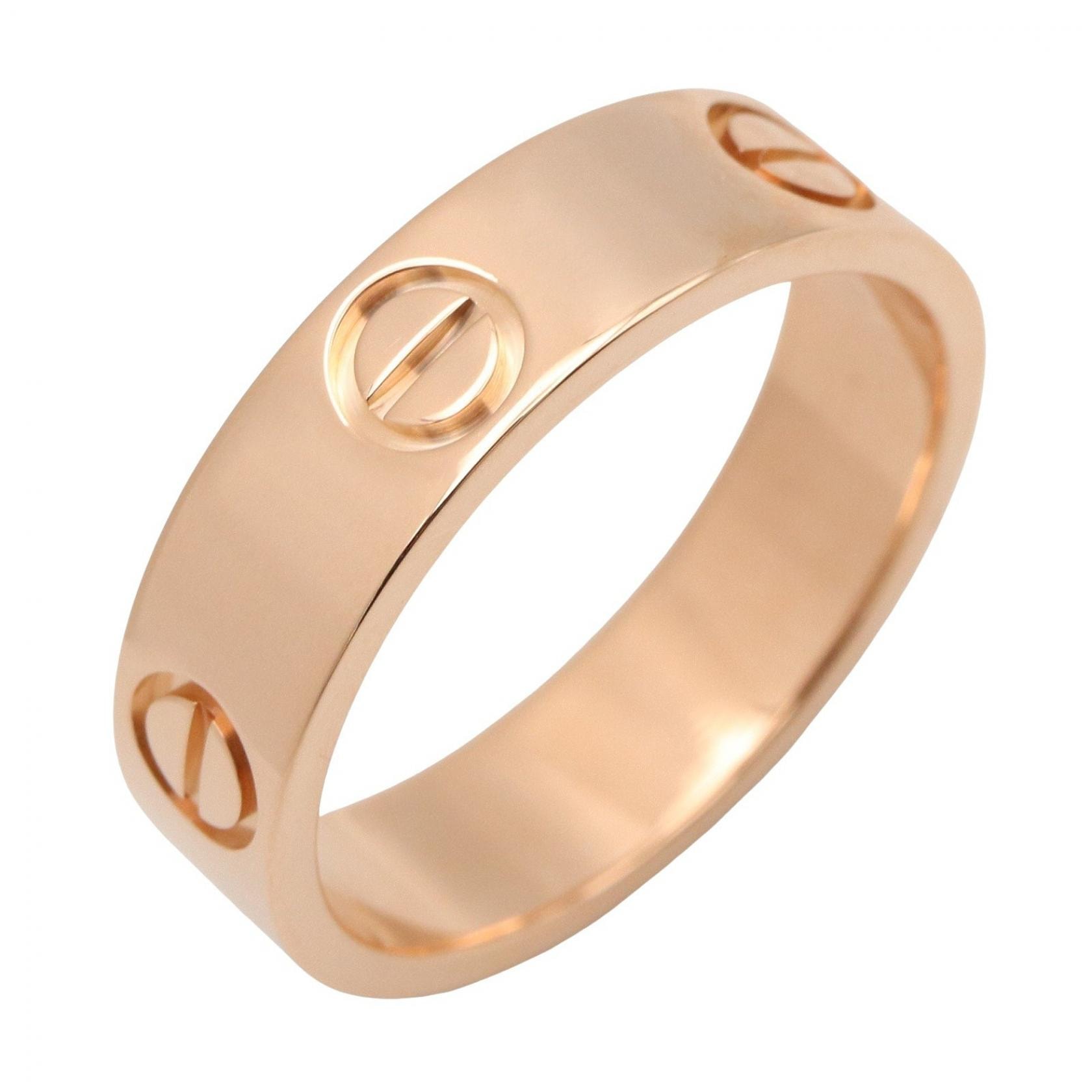 カルティエ CARTIER ラブリング リング・指輪 ジュエリー K18PG(ピンクゴールド) メンズ レディース ゴールド系 B4084600 【中古】