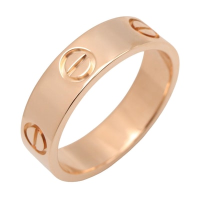 カルティエ CARTIER ラブリング リング・指輪 ジュエリー K18PG(ピンクゴールド) メンズ レディース ゴールド系 B4084600 【中古】