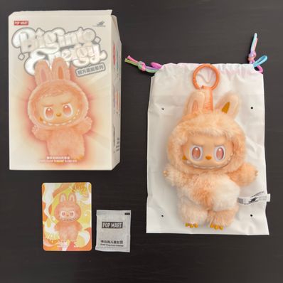 POP MART THE MONSTERS (LABUBU) Big into Energy Series Plush Pendant HAPPINESS