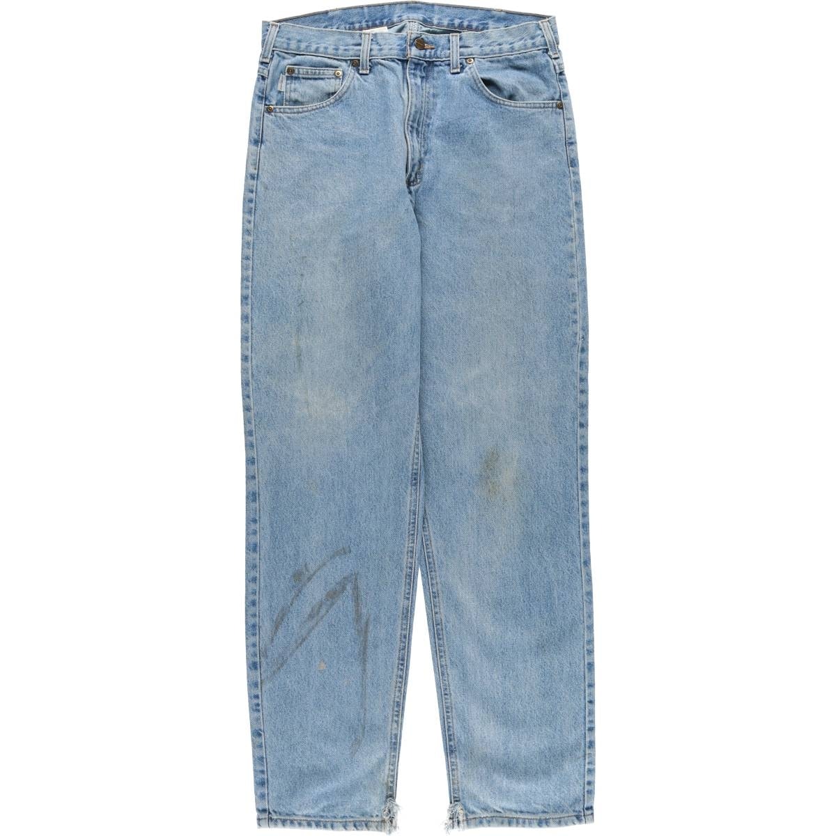 古着 カーハート Carhartt テーパードデニムパンツ メンズw33相当/eaa531798